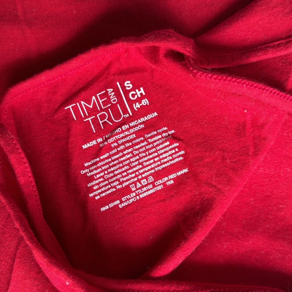 Red Basic Time And Tru Tank - Picture 4 of 5